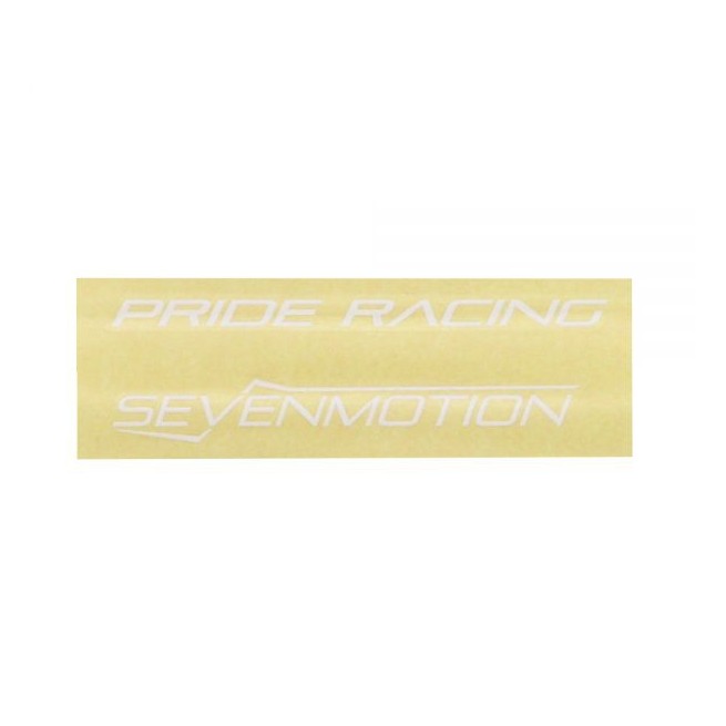 STICKER PACK PRIDE RACING SEVENMOTION - WHITE