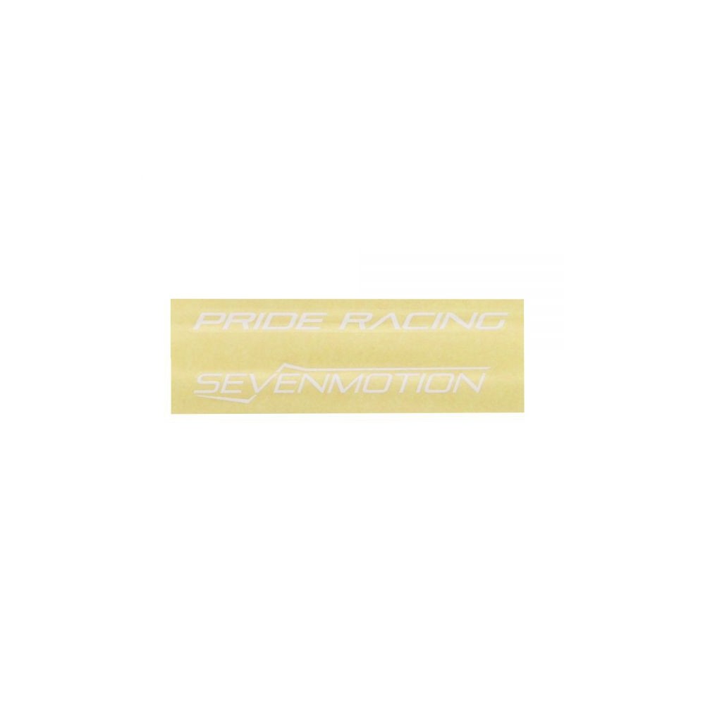 STICKER PACK PRIDE RACING SEVENMOTION - WHITE
