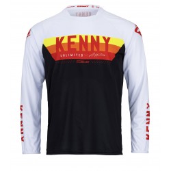 MAILLOT  KENNY ELITE ADULTE BLACK RED