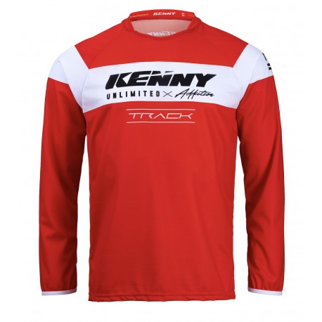 MAILLOT KENNY TRACK RAW ADULTE RED