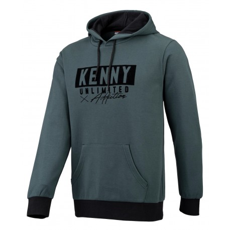 SWEAT HOMME KENNY LABEL GREEN