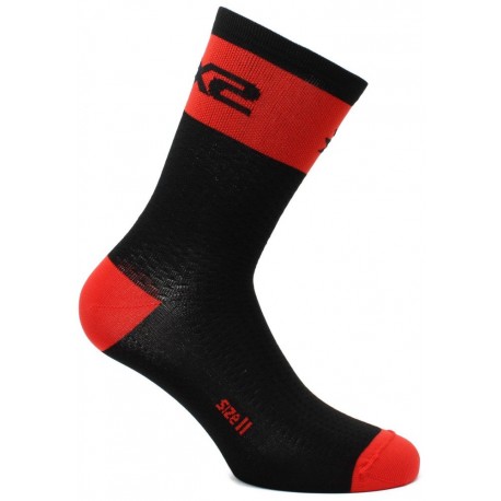 CHAUSSETTES SIXS SHORT LOGO RED