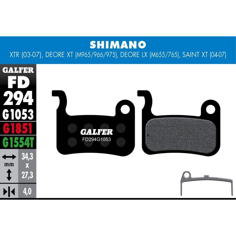 Patins de frein Shimano V-Brake M70R2 conditions sévères