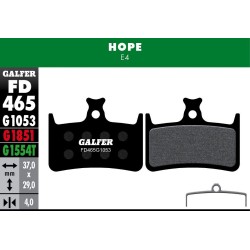 PLAQ DE FREIN GALFER ROAD FD465 HOPE E4 RX4