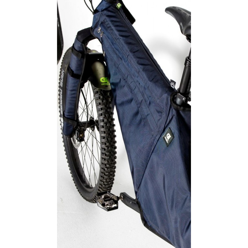 Housse de vélo en tissu Portable pour l'intérieur,Protection élastique pour  pneus de vélo de route vtt,anti-poussière- M size J[D3] - Cdiscount Sport