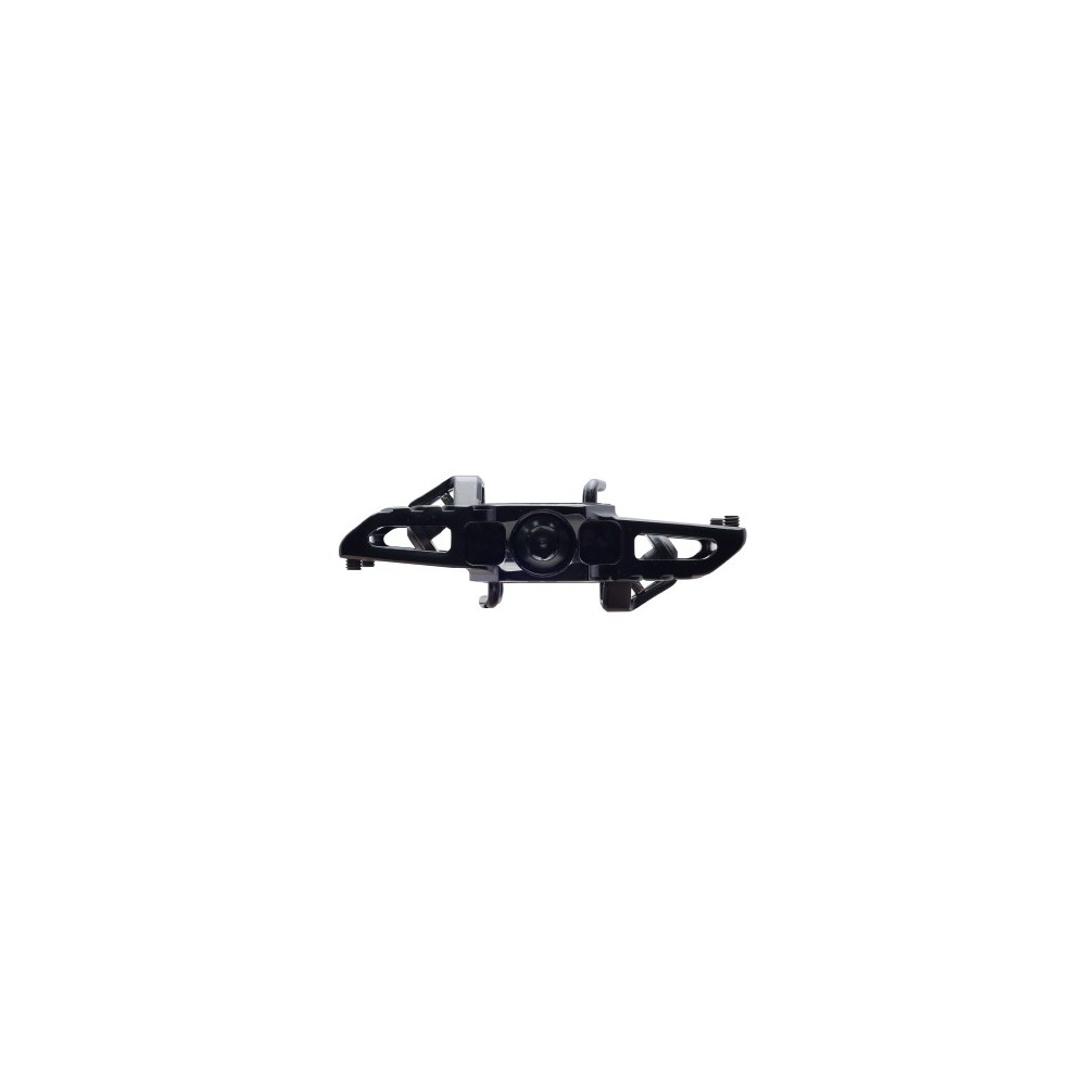 Paire de pédales de vélo BMX VTT 9/16 Roulement en métal robuste (Blanc