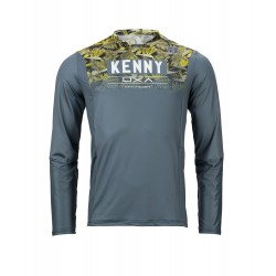 MAILLOT KENNY CHARGEUR MANCHES LONGUES FLORAL GREEN 2023