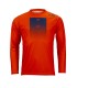 MAILLOT KENNY MANCHES LONGUES FACTORY NAVY ORANGE 2023