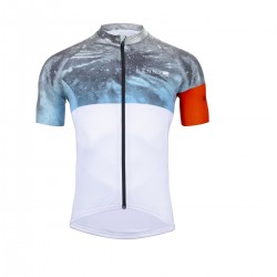 MAILLOT KENNY XC SUMMER DYE BLUE MANCHES COURTES 2023