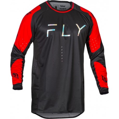 MAILLOT FLY EVO NOIR/ROUGE