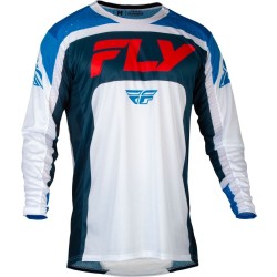 MAILLOT FLY LITE ROUGE/BLANC/NAVY