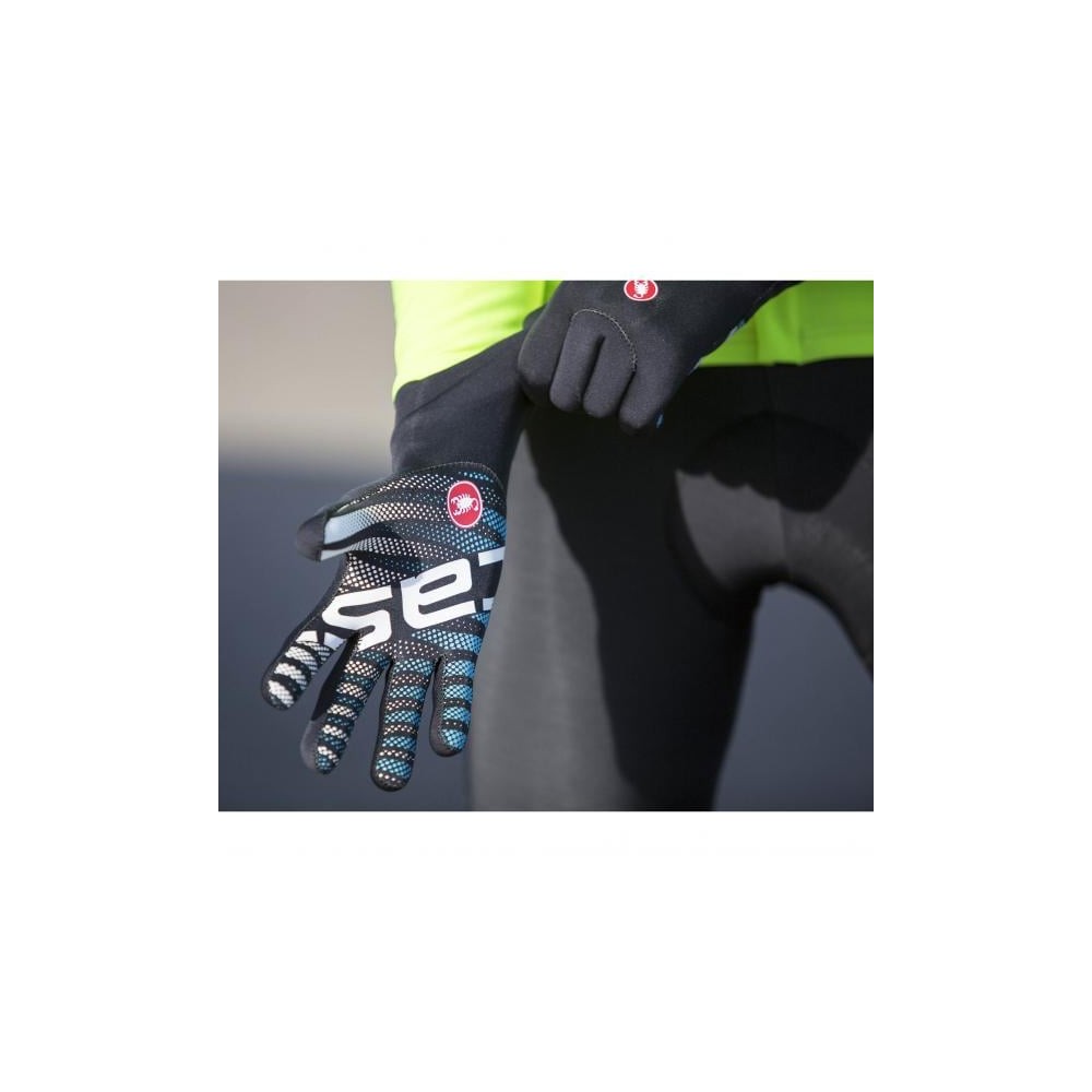 Gants CASTELLI DILUVIO C Noir/Rouge 2017