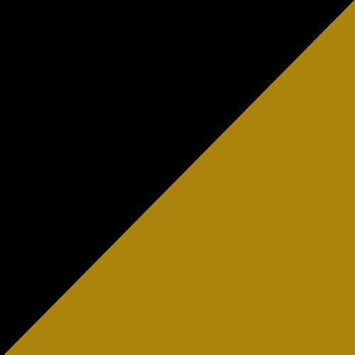 black logo gold 