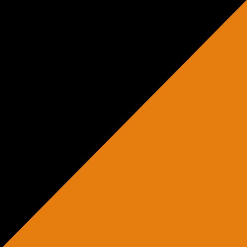 noir/orange